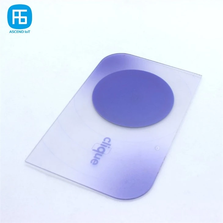 transparent RFID cards